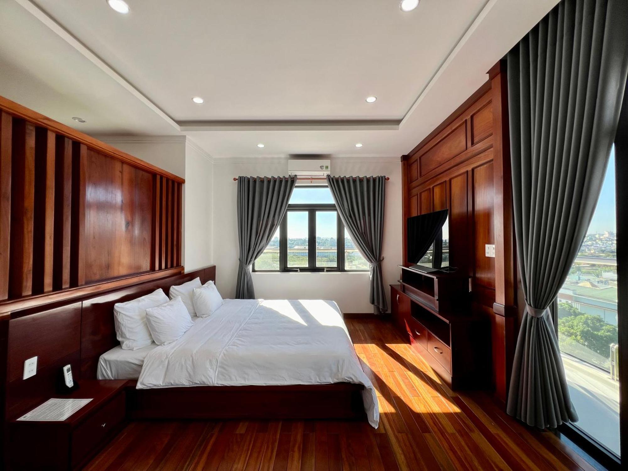 Doan Gia Luxury House Aparthotel Plây Ku Exterior foto
